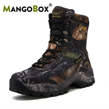 Outdoor Military Tactical Sport Shoes Men's Waterproof Hiking Shoes Male Winter Hunting Boots Mountain Shoes Men Army Boot 40-46