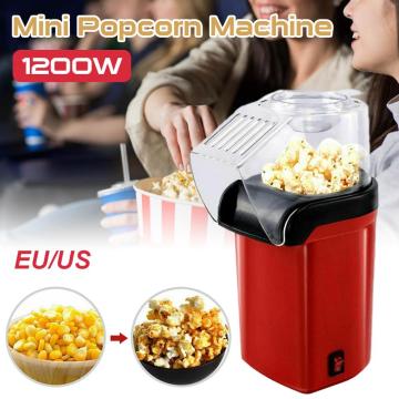 Electric Corn Popcorn Maker DIY Household Automatic Mini Hot Air Popcorn Making Kitchen Machine DIY Corn Popper 110V 220V