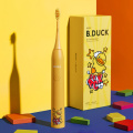 B.Duck Electric Toothbrush Rechargeable Sonic Toothbrush 5 Mode Adult Timer IPX7 Waterproof Automatic Ultrasonic Cartoon Brush
