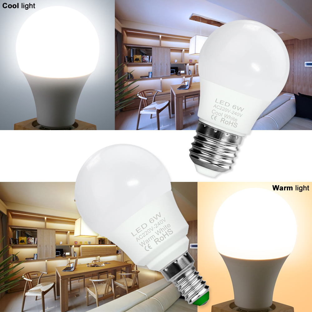 E27 220V LED Lamp LED Bulb SMD 2835 3W 6W 9W 12W 15W 18W 20W Luces LED Bombillas Light Bulbs Lampada Ampolleta LED Lighting 240V