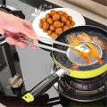 Kitchen gadgets Stainless steel fried food fishing oil scoop kitchen colander strainer drain oilfolder for Kitchen accessorie