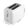 220V Electric Bread Maker Toaster Home Multi-function Automatic Control Breakfast Machine Kitchen Tool White