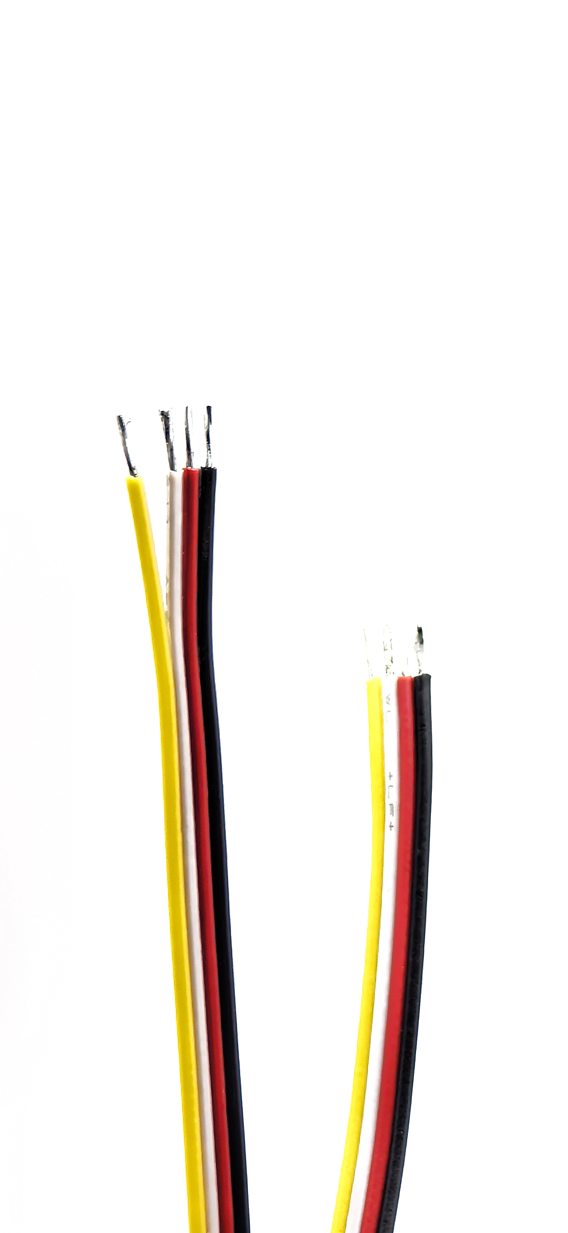 Cable:Twisted Wire (Yellow/White/Red/Black), Total Length 160mm, Tinned