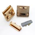 1pcs Metal Push Lock Fashion Cute Switch Lock For DIY Handbag Bag Purse Luggage Hardware Closure Bag Parts Accessories
