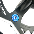 MTB Bicycle Crank Chainwheel Screws 7075 Aluminum Alloy 6.5/8.5mm Road Bike Chainring Bolts 5 Pack