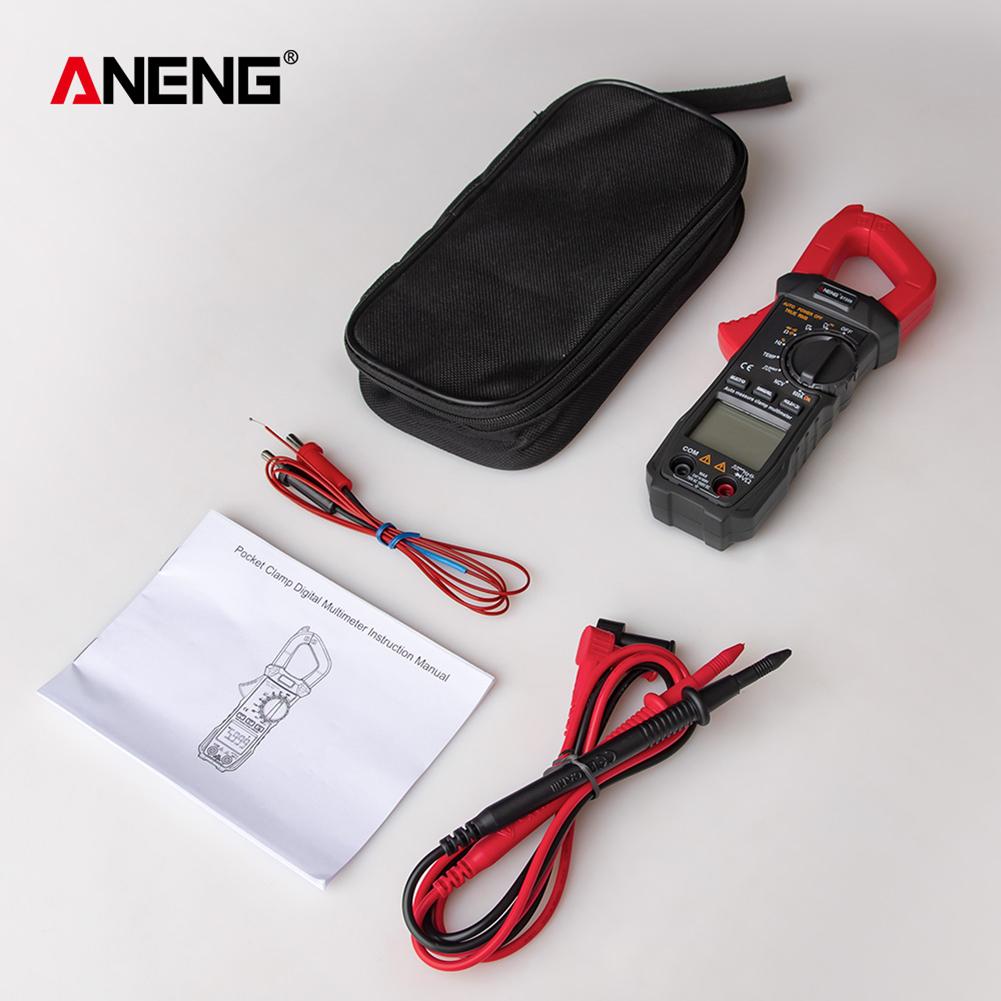 ANENG ST209 Digital Multimeter Clamp Meter 6000 Counts Auto Range True RMS Amp DC AC Current Clamp Tester Meters Voltage Current