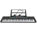 Electronic Keyboard 61 Keys Electronic Organ Digital Music Keyboard with Microphone Kids Toy Children Gift USB Power Cable
