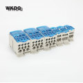 Din Rail Terminal Block Junction Box UKK80A One in several out Power Distribution Block Box Universal Electric Wire Connector