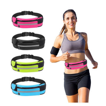 Unisex Adjustable Waist Bag Running Waist Bag Sports Portable Gym Bag Hold Water Cycling Phone Waterproof Women Running Belt Bag