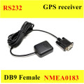 2PCS GPS receiver RS232 G-208 DB9 Female cable 3meter RS232 Level DB9 female connector antenna module 9600bps G-MOUSE
