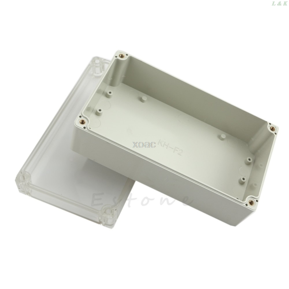 158x90x60mm Waterproof Clear Electronic Project Cover Box Enclosure Plastic Case M08 dropship L29K
