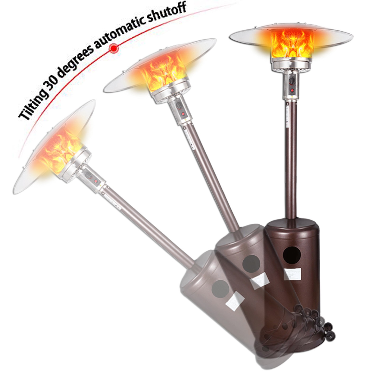 Propane Patio Heater high quality top selling product Propane Patio Heater with Wheels and Table Large Support Wholesale