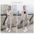 100kg Can Wear Autumn Women Sportswear Tracksuit Loose Jacket Hoodie+pant Running Jogging Fitness Casual Workout Set Sport Suit