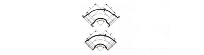 double socket bend drawing