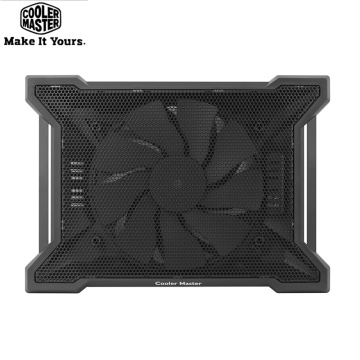 Cooler Master X120 Ultra-Slim Non-slip Laptop Cooling Pad 200mm Silent Big Fan Notebook Cooler Base For Laptop 0-15''