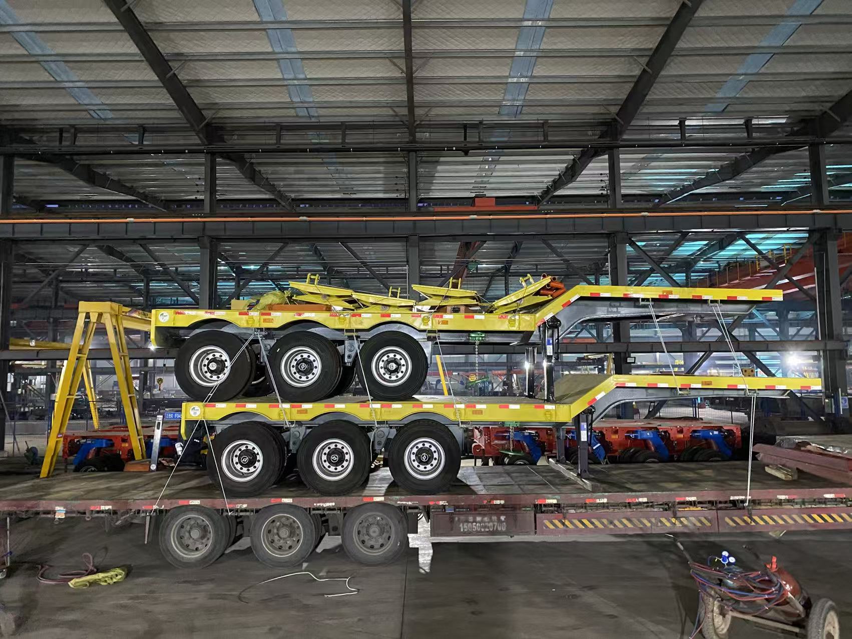what is a captive beam trailer