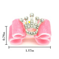 Dog Grooming Bows Crystal Crown Cat dog Hair Bows Small Pog Grooming Accessories Dog Hair Rubber Bands Pet Supplies