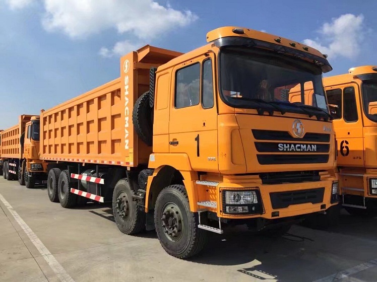 Shacman f3000 16cbm tipper truck in Kenya