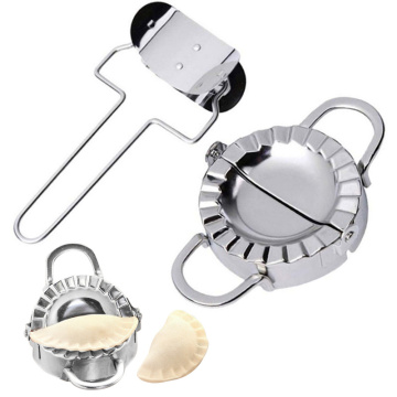 Stainless Steel DIY Dumplings Maker Tool Jiaozi Pierogi Mould Dumpling Tools Device Creative Dumpling Wrapper Kitchen Utensils T