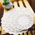 100 Pcs 4inch 10cm White Round Lace Paper Doilies / Doyleys,Vintage Coasters / Placemat Craft Wedding Christmas Table Decoration