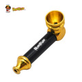 HONEYPUFF Aluminum Alloy Smoking Pipe 59MM Portable Tobacco Herb Pipes Detachable Smoke Pipa