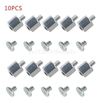 10 Set Hand Mounting Kits Stand Off Screw Hex Nut for A-SUS M.2 SSD Motherboard