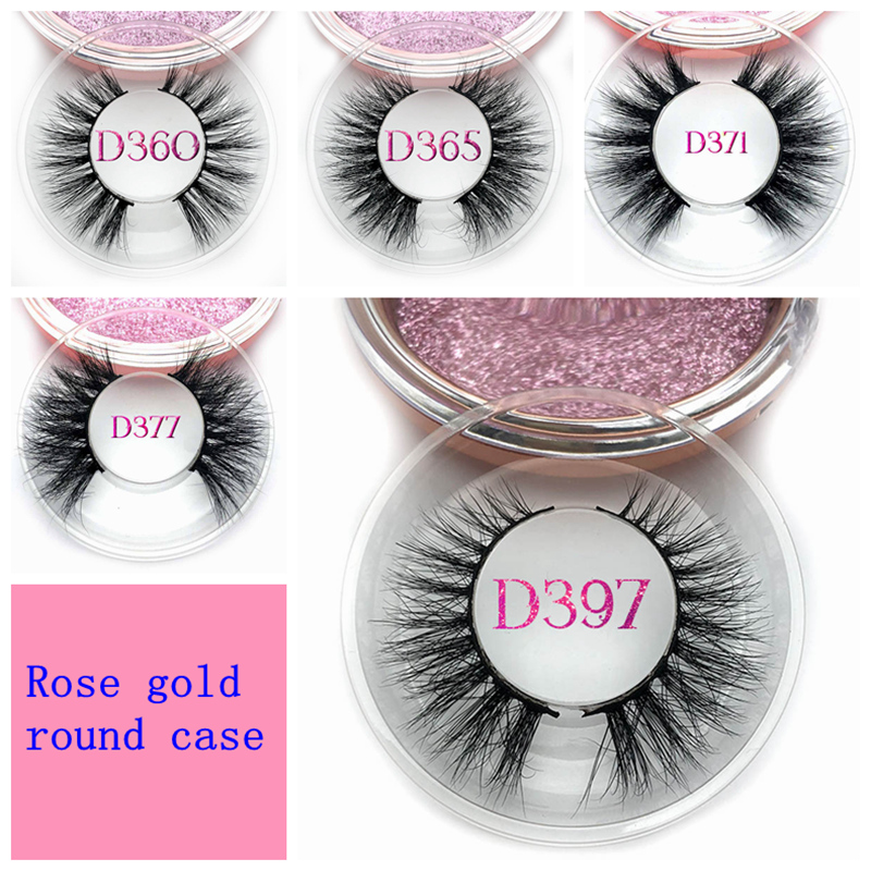 3D Mink Lashes Custom Eyelash Packaging 100% Handmade Faux Mink Lashes natural false eyelashes fake lashes long makeup 3d mink