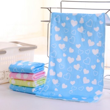 Print Animal Baby Heart Cartoon Bath Towel Cute Towel Baby Absorbent Drying Swimwear Baby Cotton Kids Towels