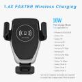 Car Phone Holder for Phone Stand Mobile Phone Holder In Car Wireless Charger 15W Quick Charge for IPhone XS XR X Samsung Huawei