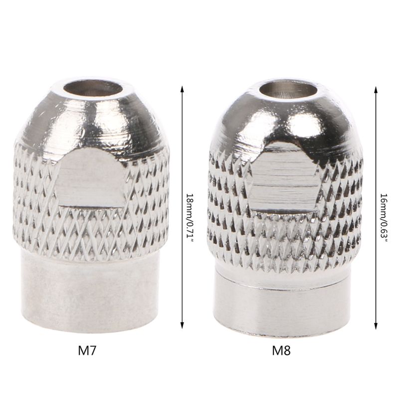 Flexible Shaft Thread Screw Cap For M8x0.75 M7x0.75 Electric Power Tool Rotary Grinder Accessories