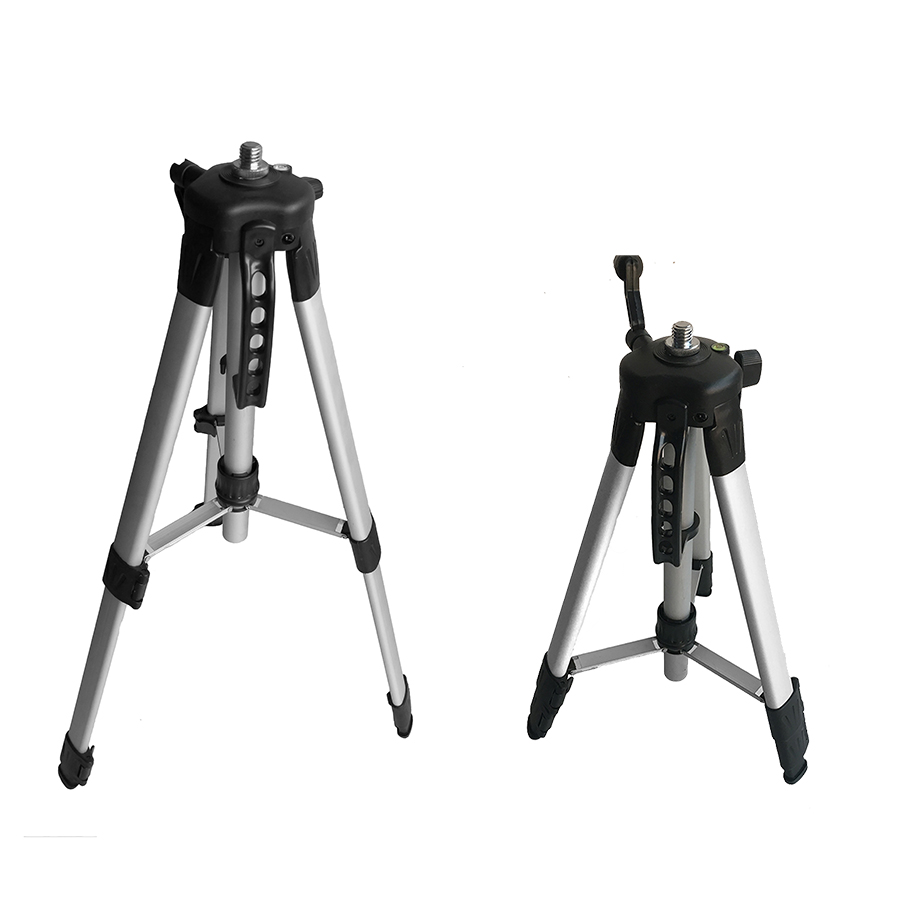 Aluminum tripod stand for 5/8 thread laser level meter 360 degree rotary 1.2M maximum Adjustable Height