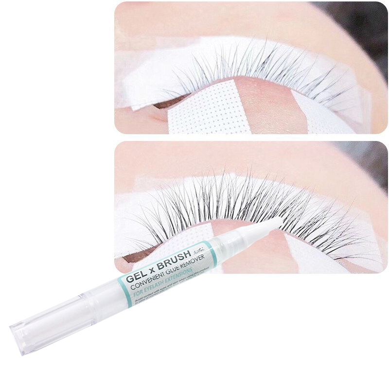Eyelash Glue Funmix 2019 New Fake Eyelash Glue Remover Pen Non-irritating faster Gel Remover Makeup Tools