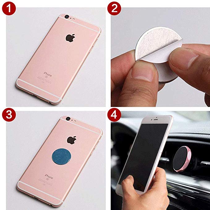 1pcs/3pcs/5pcs 30x0.3mm Sticker Metal Plate disk iron sheet for Magnet Mobile Phone Holder For Magnetic Car Phone Stand holders