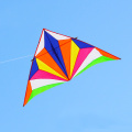 free shipping diamond rainbow delta kites windsocks weifang kite tails factory resin rod ripstop nylon kites eagle bird kite fly