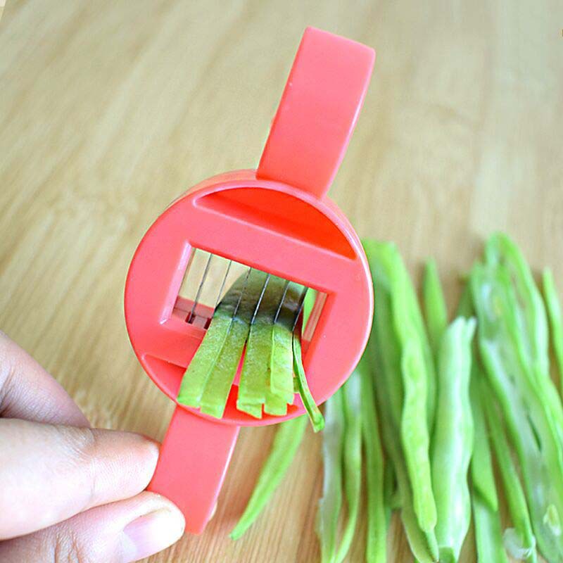 1PC Bean Vegetable Runner Slicer Cutter Stringer Remover Peeler Tear bean kidney bean knife lazy bean Shredders