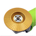 High Quanlity Wood Grinding Wheel Rotary Disc Sanding Wood Carving Tool Abrasive Disc Tools For Angle Grinder 4inch Bore