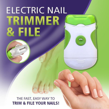 Electric Nail Trimmer & File Beauty Nail Home Cleaning Device