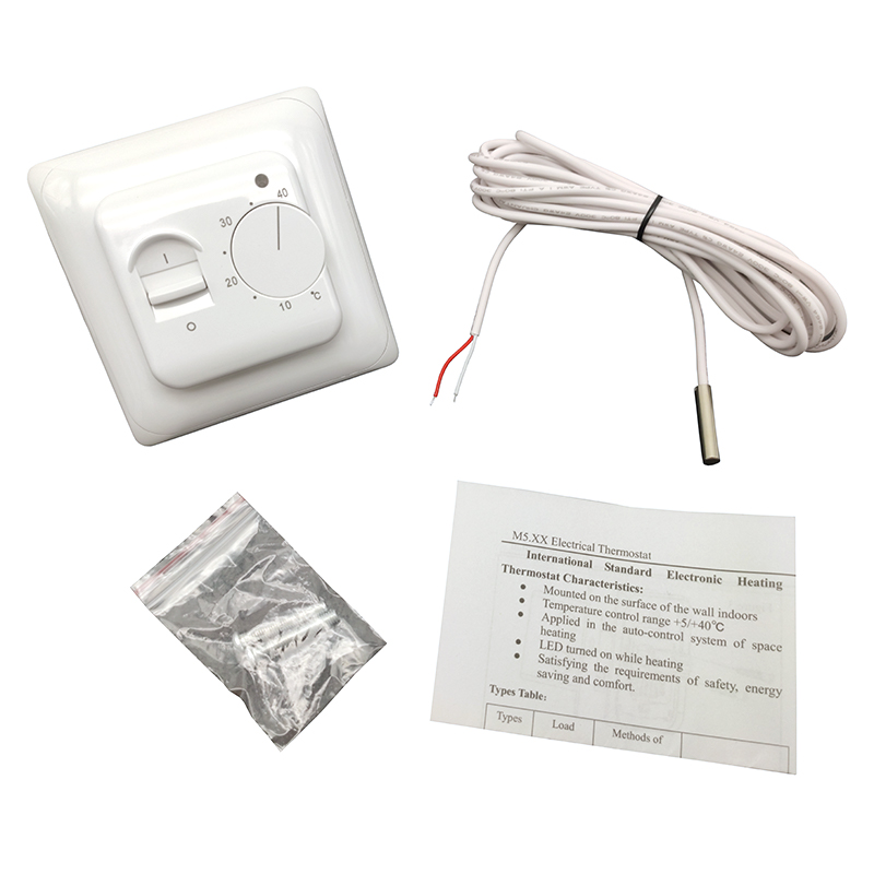 M5 Can ship from Russia Electric Floor Heating Room Manual Thermostat Manual Warm Floor heating system Temperature Controller