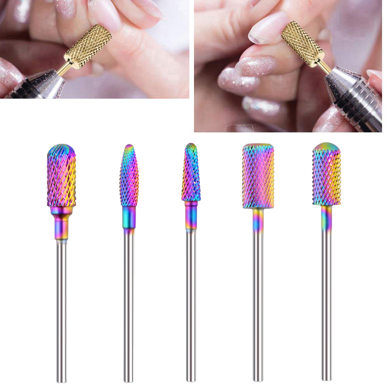 Monika Nail Safety Carbide Drill Bits Rotary Burrs Cleaning Brush Stone File Nail Drill Machine Accessories Salon Pedicure Tools