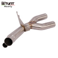 Slip on for BMW S1000RR S1000 RR 2017 2018 Motorcycle Exhaust System Connect Tube Middle Link Tube Pipe Replace Catalyst