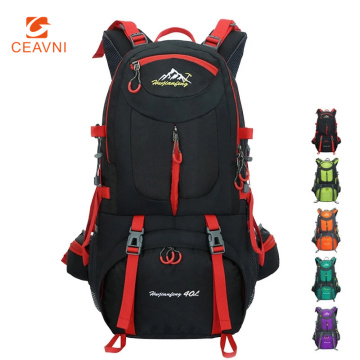 40L 50L 60L Climbing Backpack Rucksack Outdoor Waterproof Bags Mountain Sports Hiking Bagpacks Women Camping Travel Bag For Men