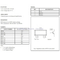 100PCS/LOT BC858B Mark 3K BC858C 3L BC858A 3J BC857A 3E BC857B 3F BC857C 3G BC856A 3A BC856B 3B Trans GP BJT PNP 30V 0.1A SOT23