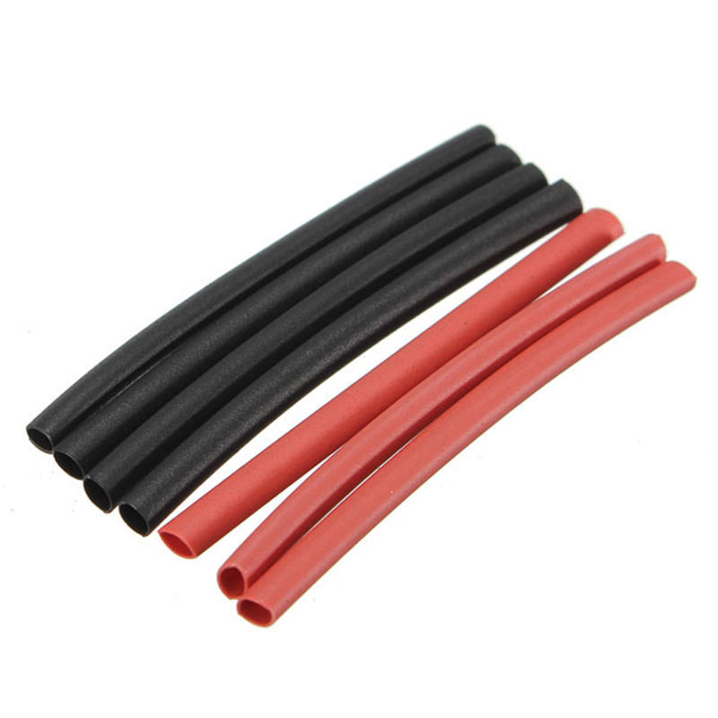 Black Red 2 Colors 42pcs 2:1 Polyolefin H-type Heat Shrink Tubing Tube Sleeving Assorted Wrap Wire Promotion -55 to +125 degree