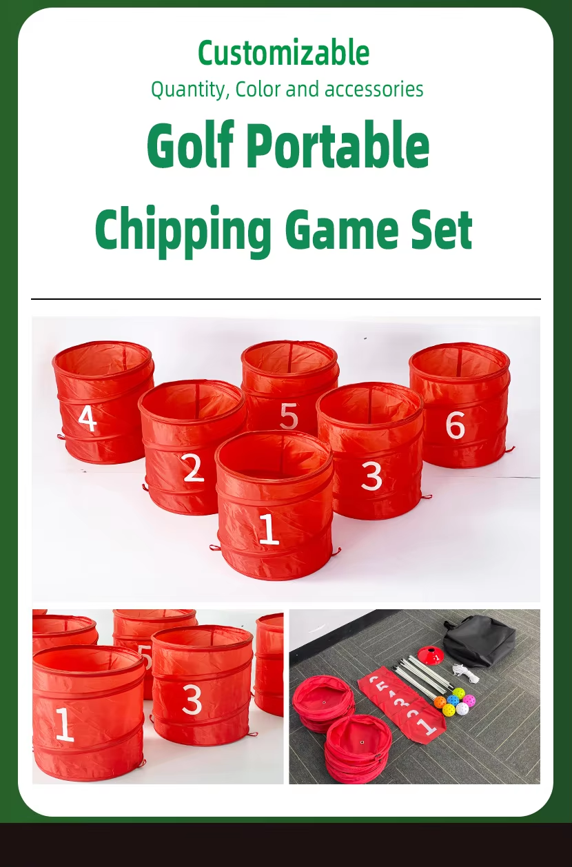 Portable 9-Hole Golf Course Backyard Golf Game for Family Adults & Kids to Play Outdoor in Lawn Park Beach Yard5