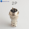 GX16 2 3 4 5 6 7 8 9 10Pins Male & Female Diameter 16mm Wire Panel Connector GX16 circular connector Socket Plug