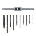 11pcs/Set Screw Extractor Drill Bit Damaged Broken Screw Bolt Adjustable Tap Die Wrench Stud Remover Tool Kit for woodworking