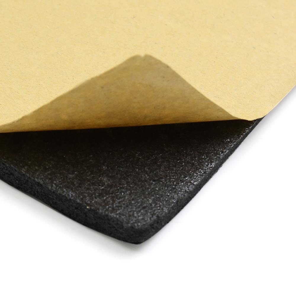 X AUTOHAUX 5mm/8mm/10mm Super Thickness Rubber Foam Car Floor Tailgate Sound Insulation Deadener Mat