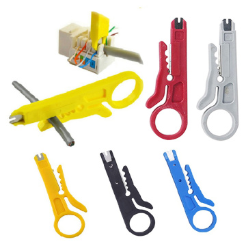 Urijk Mini Pocket Portable Wire Stripper Knife Crimper Pliers Crimping Tool Cable Stripping Wire Cutter Crimpatrice Tool Parts