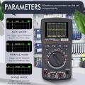 Digital Multimeter Oscilloscope 2 in 1 High Definition Intelligent Graphical Dual Channel Portable Digital Oscilloscope Dropship