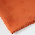100cm*140cm Soft dress shirt sleepwear fabric cotton viscose rayon tissu jacquard leaf orange